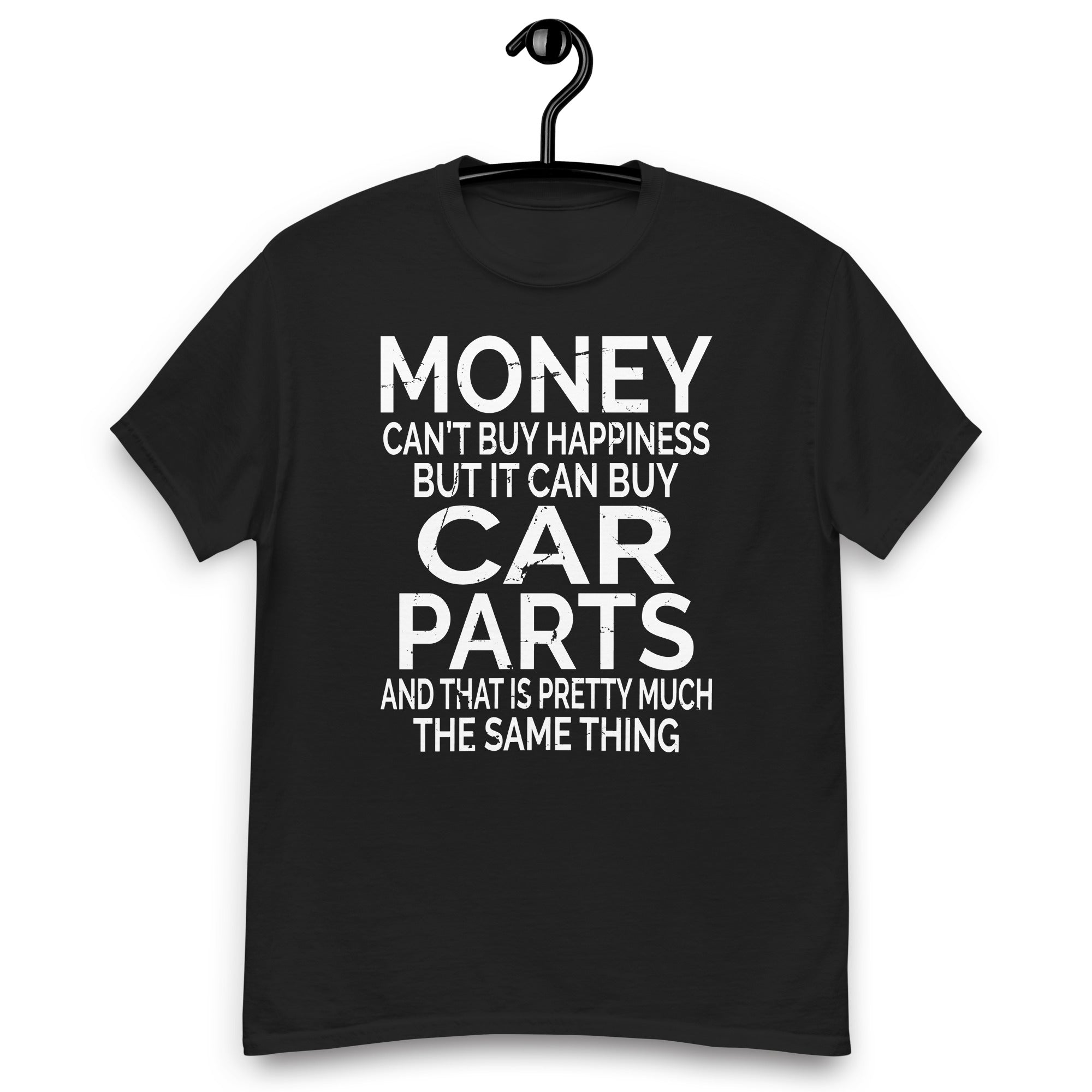 money-cant-buy-happiness-car-parts-funny-auto-mechanic-men-unisex-classic-tee